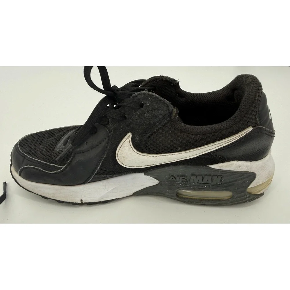 Nike Air Max Black White Mesh Running Sneakers Lace Up Women's Size 8 CD5432-003